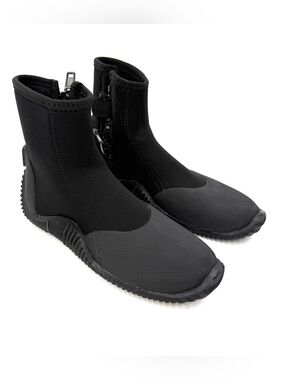 Dive Boots Unisex 5MM Neoprene Water Dive Surf Booties Anti-Slip Sole Wetsuit Bo